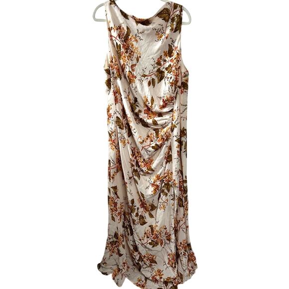 Reformation Senna Formal Maxi Dress in Bella Floral Print Plus Size Size 16 NWT - Picture 3 of 9